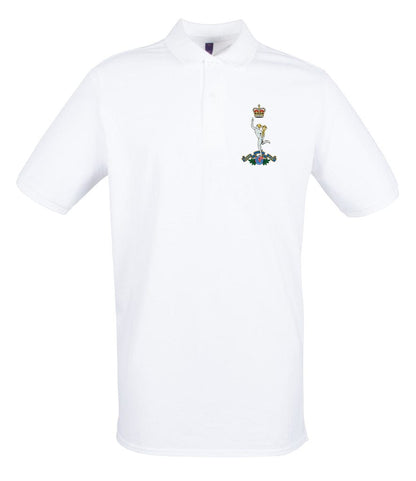 Royal Signals Embroidered Pique Polo Shirt - Precision Military Emblems