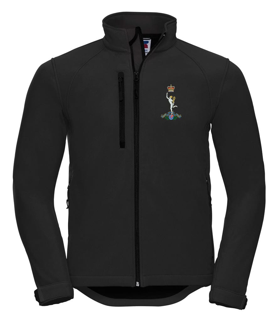 Royal Signals Embroidered 3 Layer Softshell Jacket - Precision Military Emblems