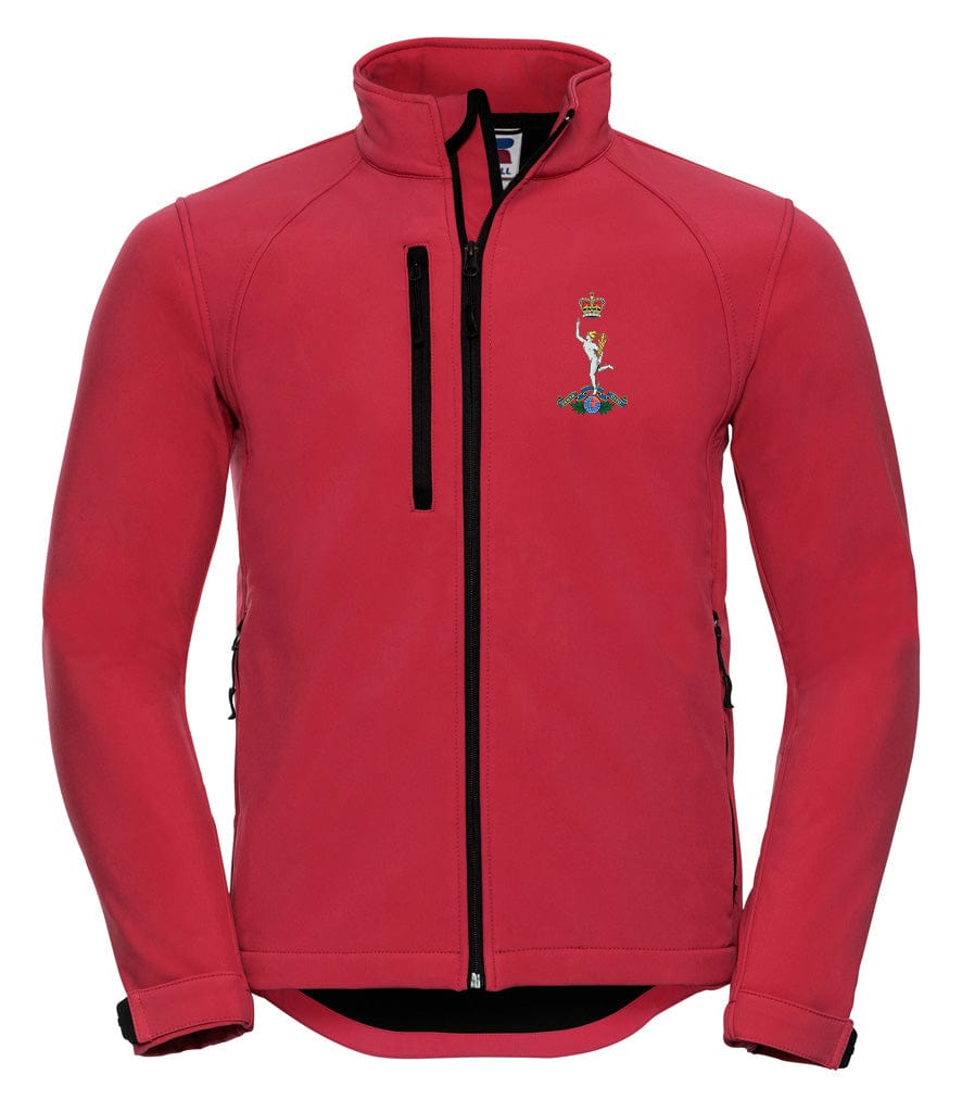 Royal Signals Embroidered 3 Layer Softshell Jacket - Precision Military Emblems