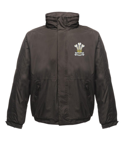 Royal Welsh Embroidered Regatta Waterproof Insulated Jacket - Precision Military Emblems
