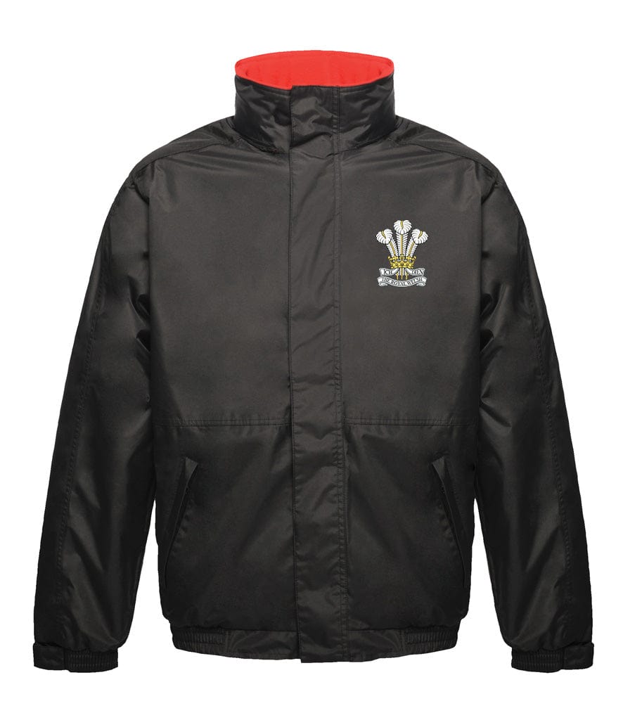 Royal Welsh Embroidered Regatta Waterproof Insulated Jacket - Precision Military Emblems