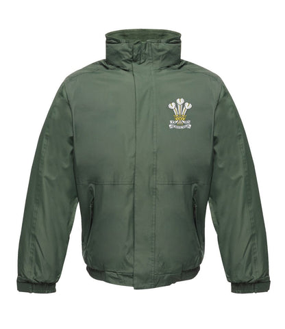 Royal Welsh Embroidered Regatta Waterproof Insulated Jacket - Precision Military Emblems