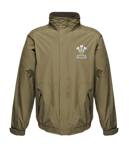 Royal Welsh Embroidered Regatta Waterproof Insulated Jacket - Precision Military Emblems