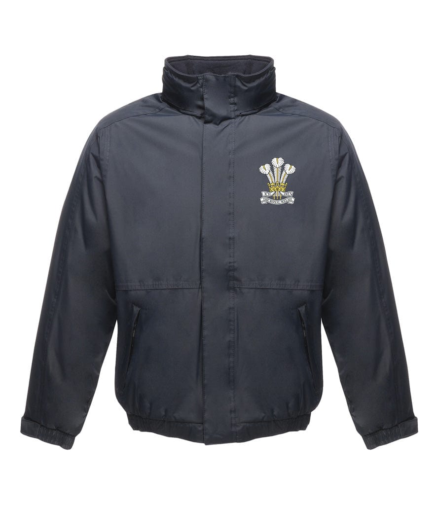 Royal Welsh Embroidered Regatta Waterproof Insulated Jacket - Precision Military Emblems