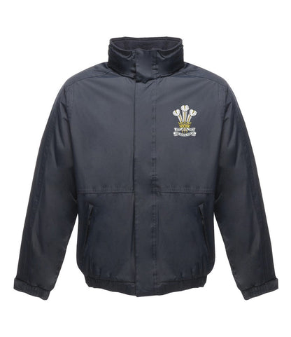 Royal Welsh Embroidered Regatta Waterproof Insulated Jacket - Precision Military Emblems