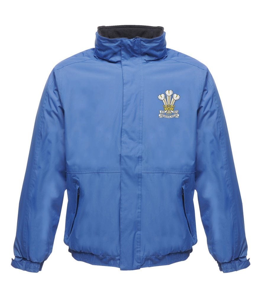 Royal Welsh Embroidered Regatta Waterproof Insulated Jacket - Precision Military Emblems