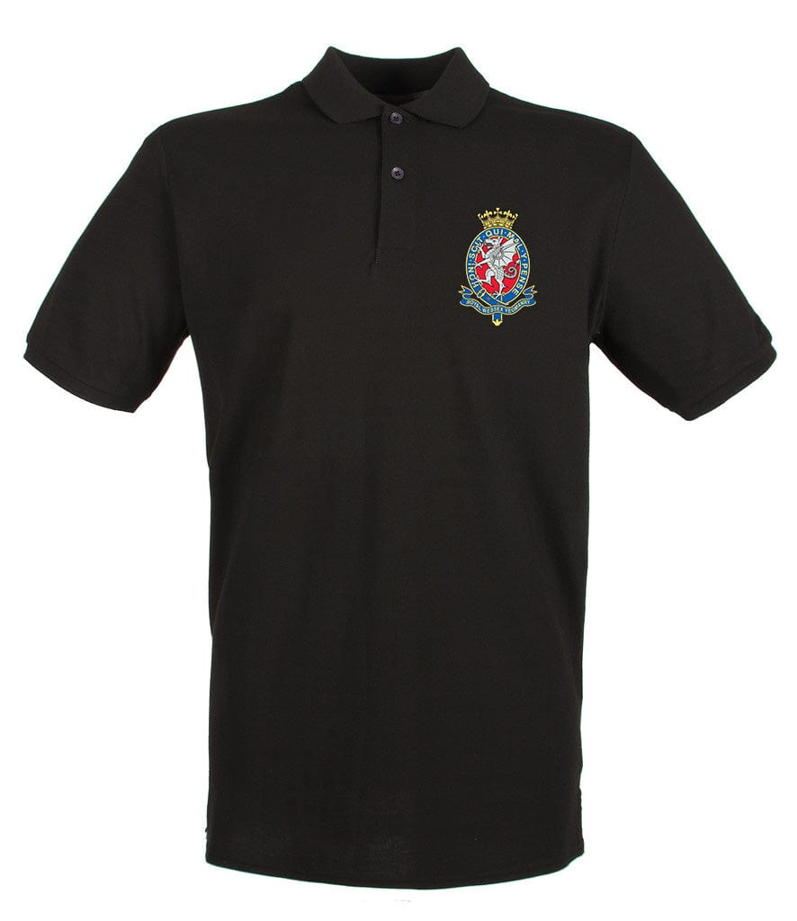 Royal Wessex Yeomanry Embroidered Pique Polo Shirt - Precision Military Emblems