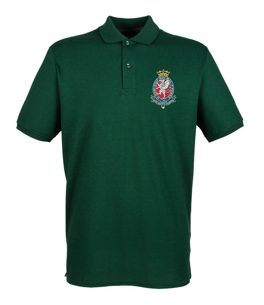 Royal Wessex Yeomanry Embroidered Pique Polo Shirt - Precision Military Emblems