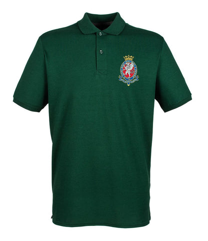 Royal Wessex Yeomanry Embroidered Pique Polo Shirt - Precision Military Emblems
