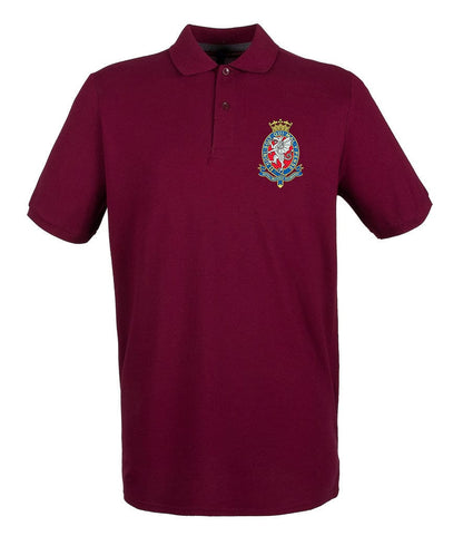 Royal Wessex Yeomanry Embroidered Pique Polo Shirt - Precision Military Emblems