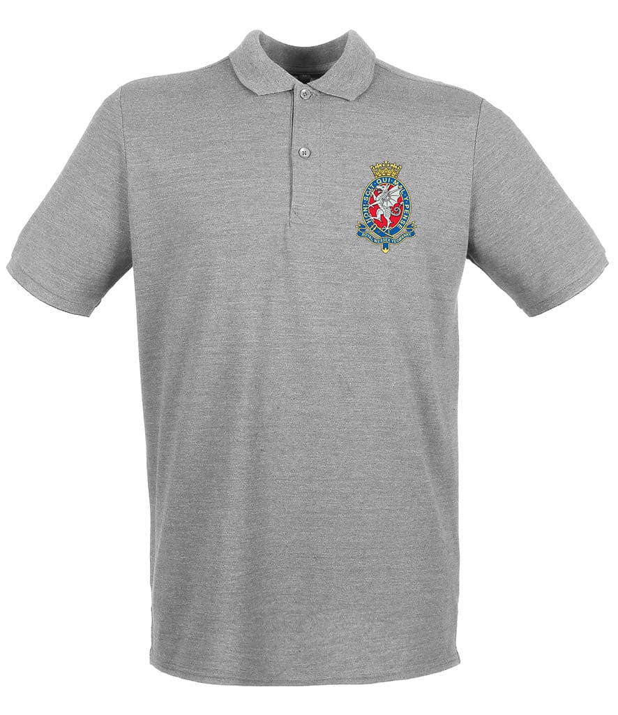 Royal Wessex Yeomanry Embroidered Pique Polo Shirt - Precision Military Emblems