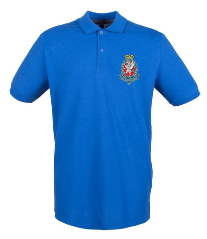 Royal Wessex Yeomanry Embroidered Pique Polo Shirt - Precision Military Emblems