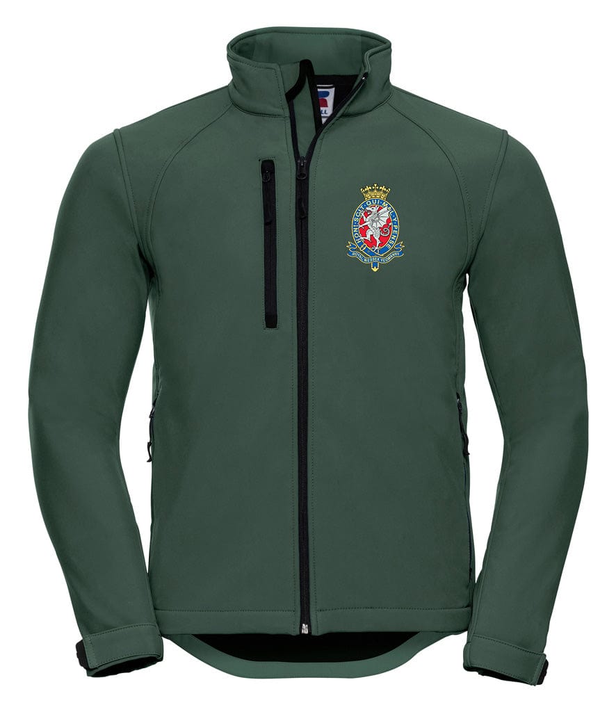 Royal Wessex Yeomanry Embroidered 3 Layer Softshell Jacket - Precision Military Emblems