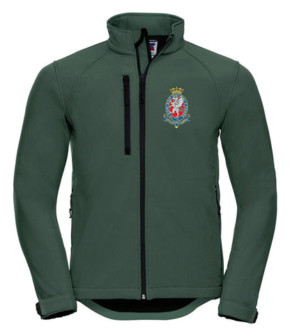 Royal Wessex Yeomanry Embroidered 3 Layer Softshell Jacket - Precision Military Emblems