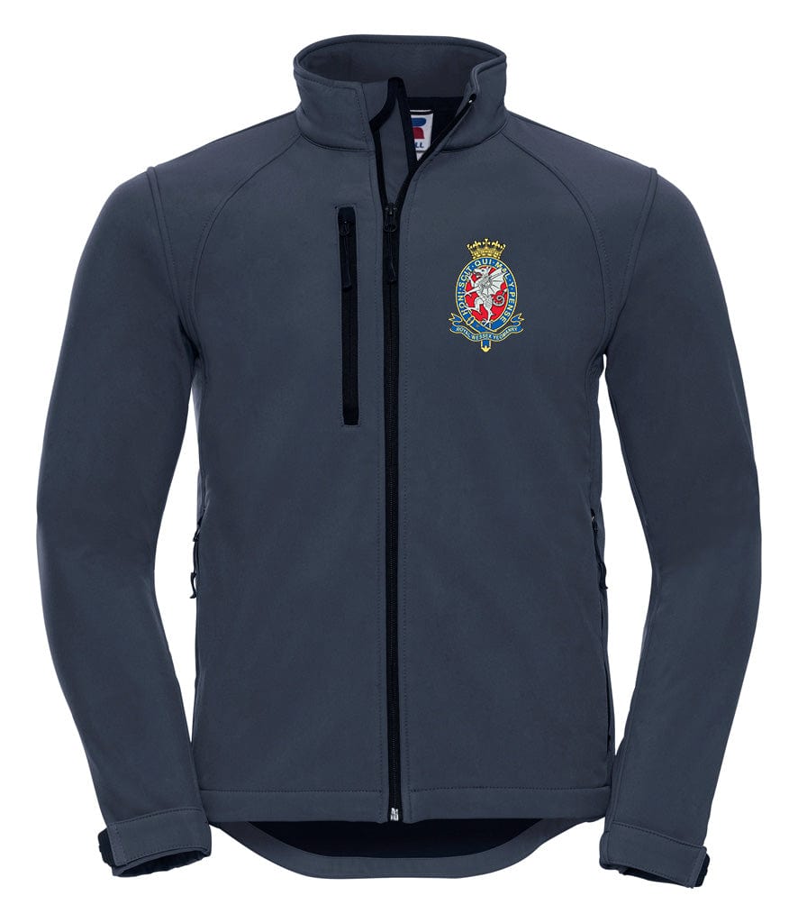 Royal Wessex Yeomanry Embroidered 3 Layer Softshell Jacket - Precision Military Emblems
