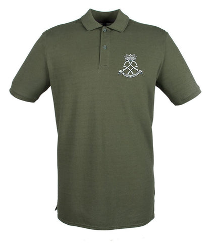Royal Yeomanry Embroidered Pique Polo Shirt - Precision Military Emblems