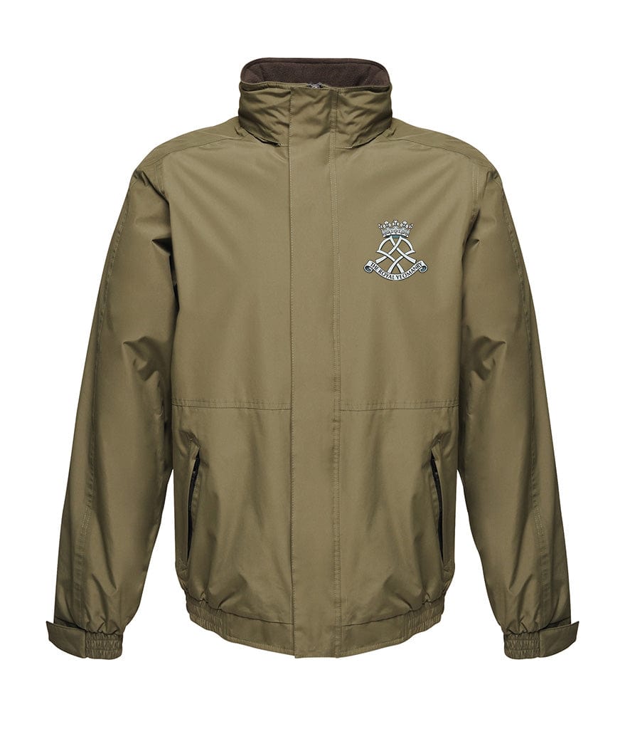 Royal Yeomanry Embroidered Regatta Waterproof Insulated Jacket - Precision Military Emblems