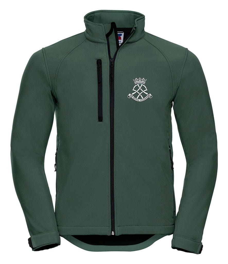 Royal Yeomanry Embroidered 3 Layer Softshell Jacket - Precision Military Emblems