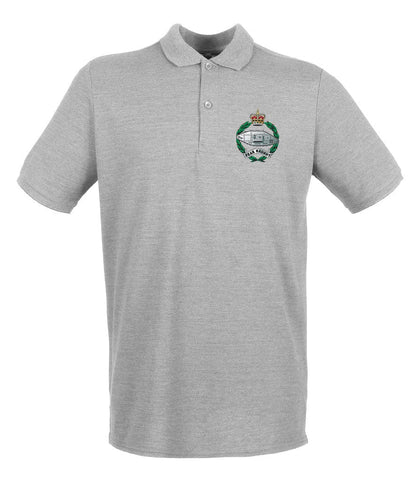 Royal Tank Regiment RTR Embroidered Pique Polo Shirt - Precision Military Emblems