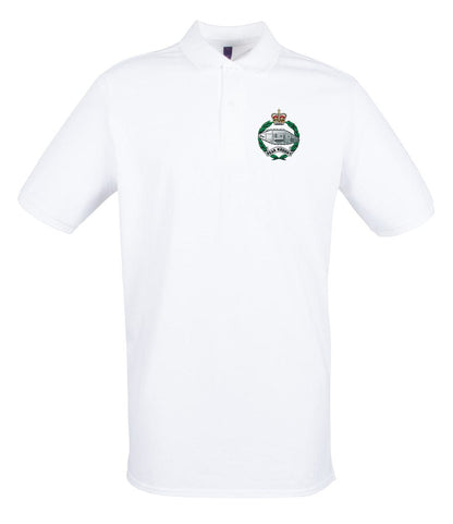 Royal Tank Regiment RTR Embroidered Pique Polo Shirt - Precision Military Emblems
