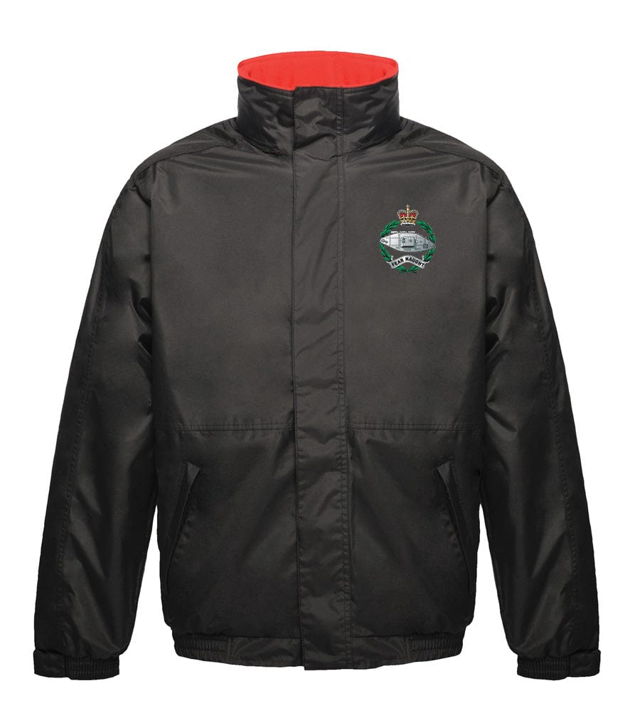 Royal Tank Regiment RTR Embroidered Regatta Waterproof Insulated Jacket - Precision Military Emblems