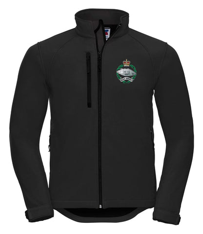 Royal Tank Regiment RTR Embroidered 3 Layer Softshell Jacket - Precision Military Emblems