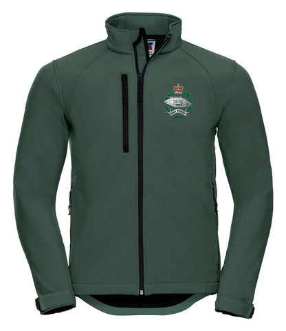 Royal Tank Regiment RTR Embroidered 3 Layer Softshell Jacket - Precision Military Emblems