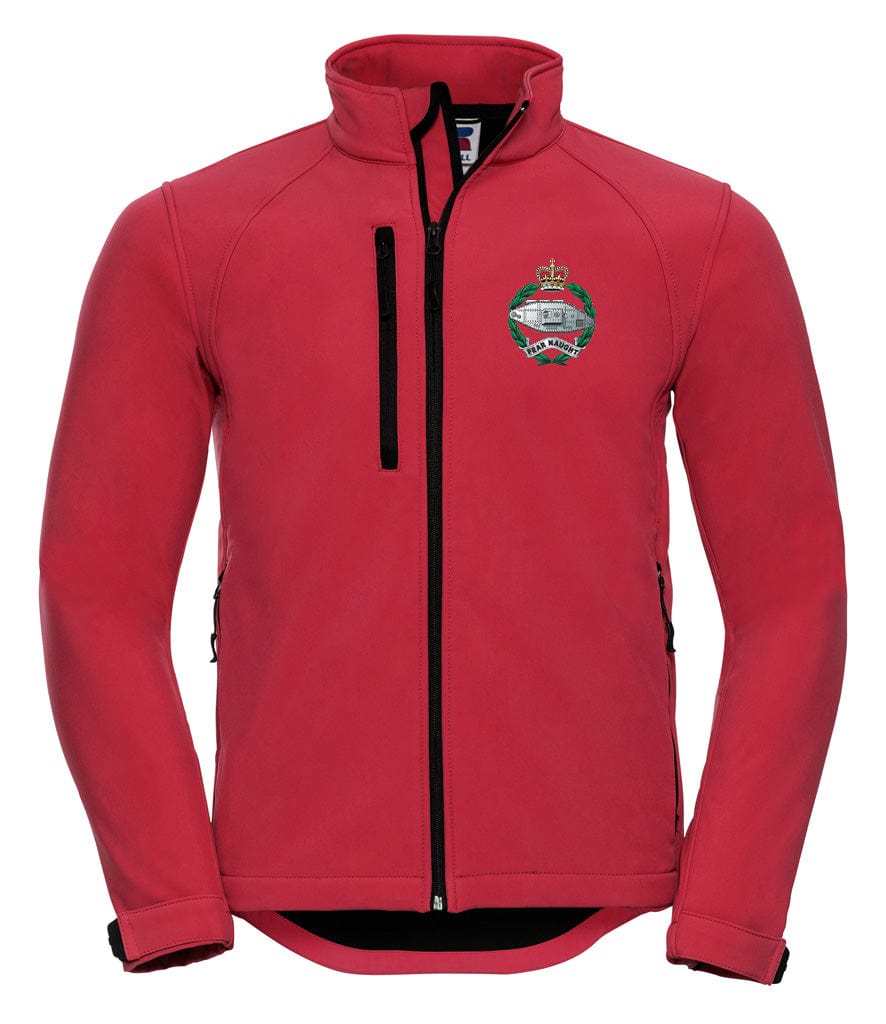 Royal Tank Regiment RTR Embroidered 3 Layer Softshell Jacket - Precision Military Emblems