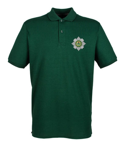 Scots Guards Embroidered Pique Polo Shirt - Precision Military Emblems
