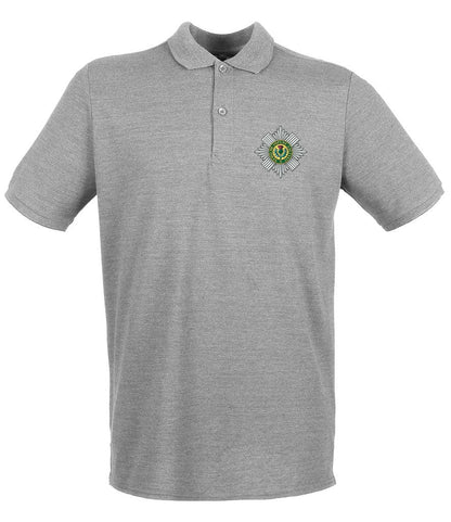 Scots Guards Embroidered Pique Polo Shirt - Precision Military Emblems