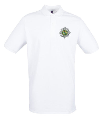 Scots Guards Embroidered Pique Polo Shirt - Precision Military Emblems