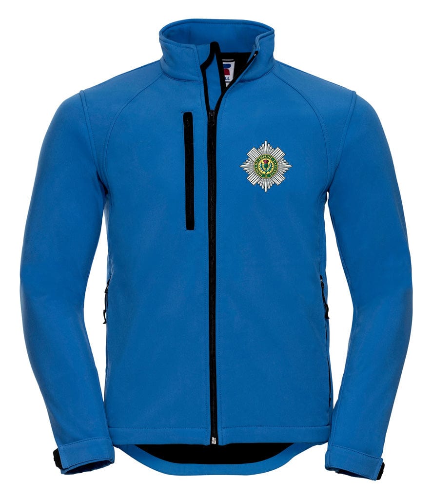 Scots Guards Embroidered 3 Layer Softshell Jacket - Precision Military Emblems