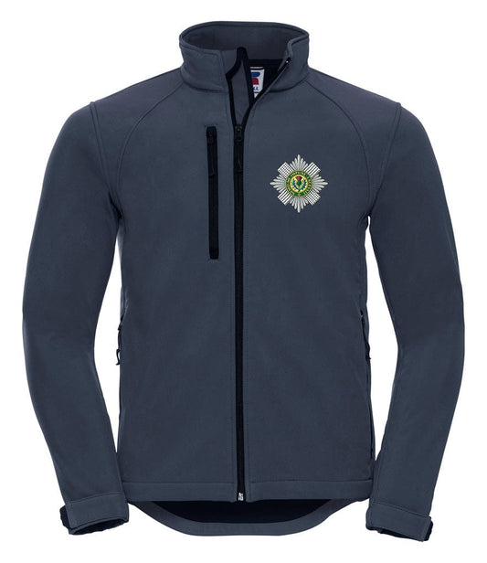Scots Guards Embroidered 3 Layer Softshell Jacket - Precision Military Emblems
