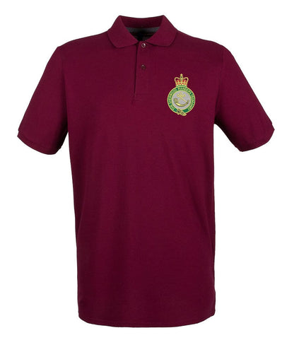 Sherwood Rangers Yeomanry Embroidered Pique Polo Shirt - Precision Military Emblems