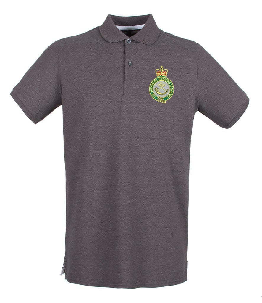 Sherwood Rangers Yeomanry Embroidered Pique Polo Shirt - Precision Military Emblems