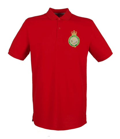 Sherwood Rangers Yeomanry Embroidered Pique Polo Shirt - Precision Military Emblems