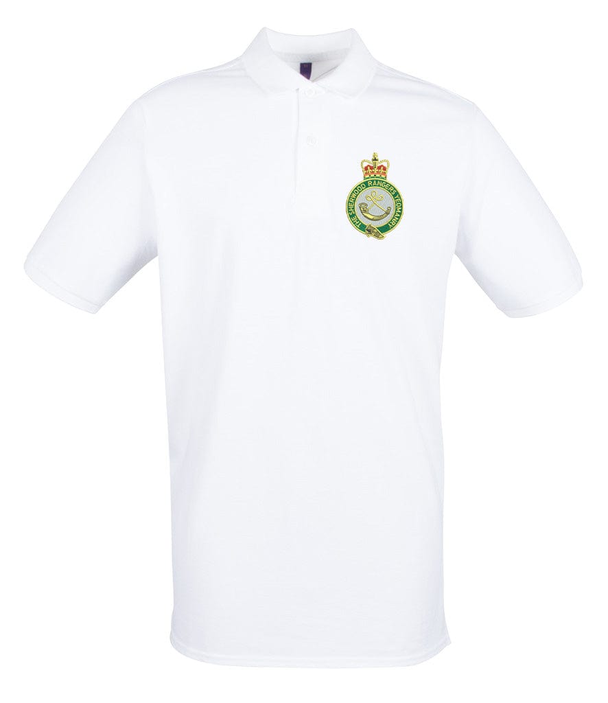 Sherwood Rangers Yeomanry Embroidered Pique Polo Shirt - Precision Military Emblems
