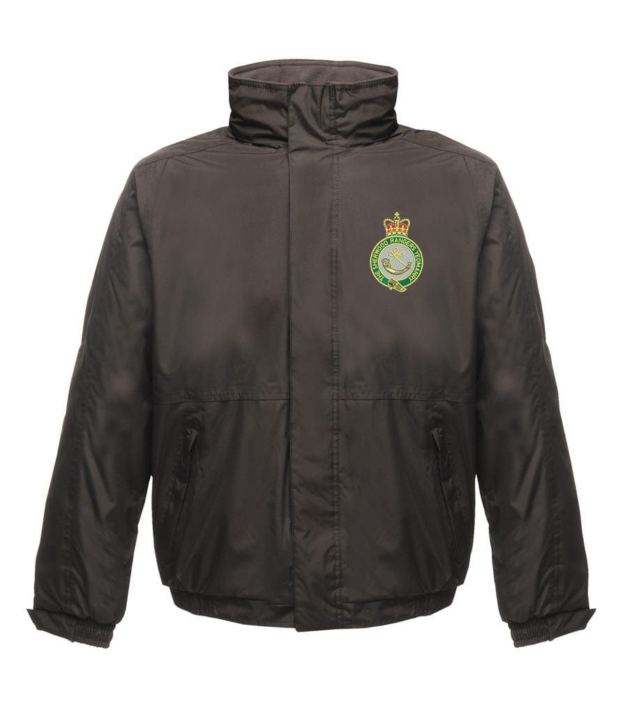 Sherwood Rangers Yeomanry Embroidered Regatta Waterproof Insulated Jacket - Precision Military Emblems