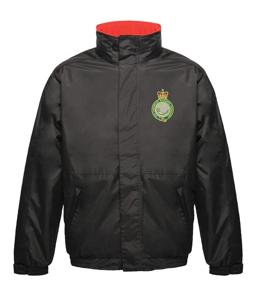 Sherwood Rangers Yeomanry Embroidered Regatta Waterproof Insulated Jacket - Precision Military Emblems
