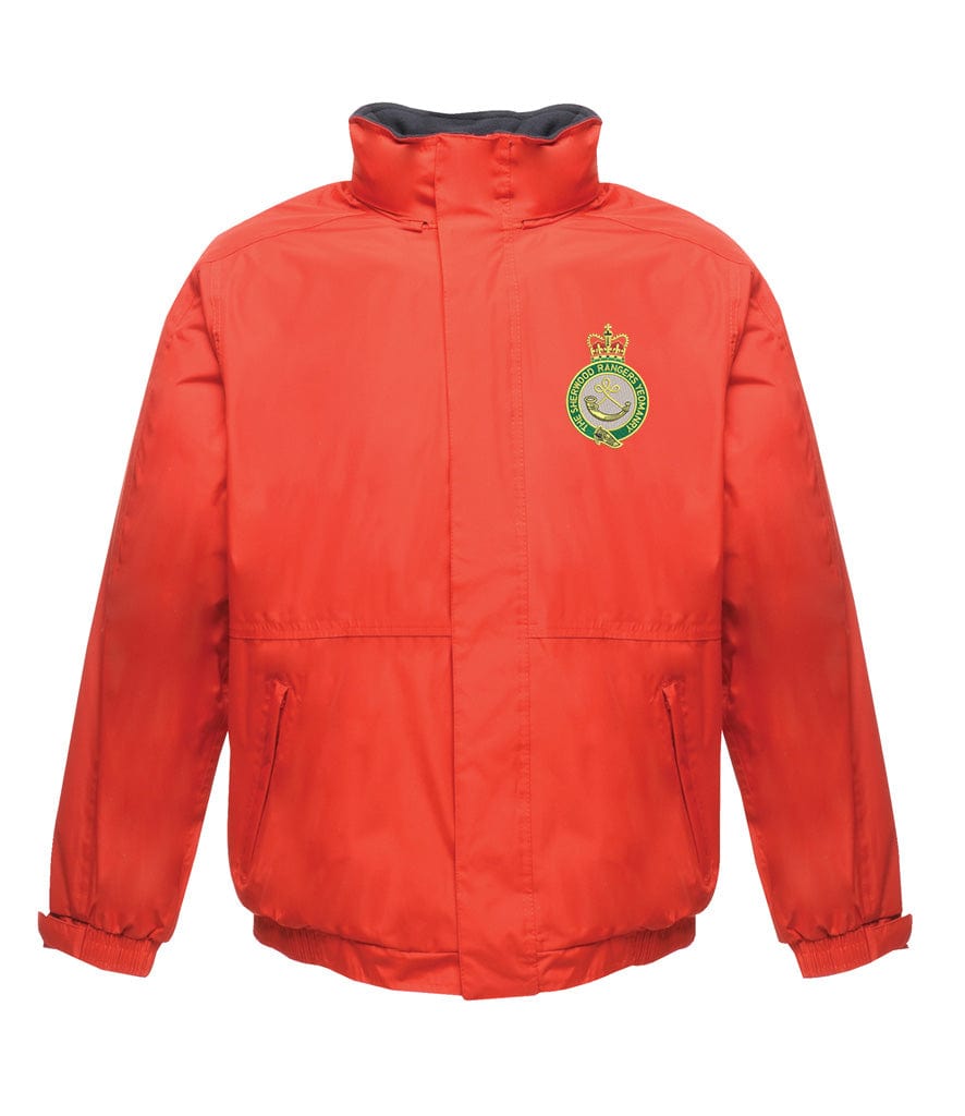 Sherwood Rangers Yeomanry Embroidered Regatta Waterproof Insulated Jacket - Precision Military Emblems
