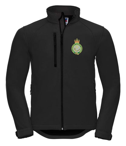 Sherwood Rangers Yeomanry Embroidered 3 Layer Softshell Jacket - Precision Military Emblems