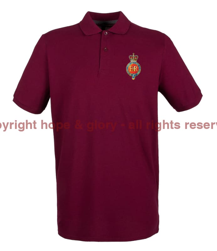 The Household Cavalry Embroidered Pique Polo Shirt - Precision Military Emblems