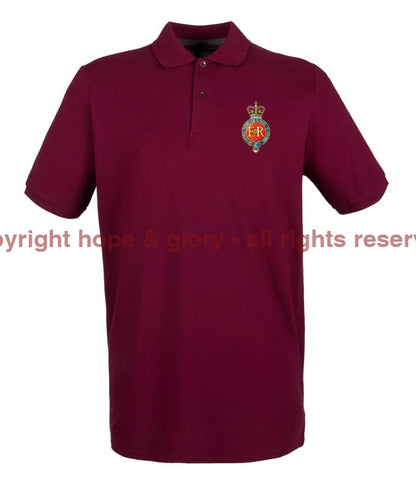 The Household Cavalry Embroidered Pique Polo Shirt - Precision Military Emblems