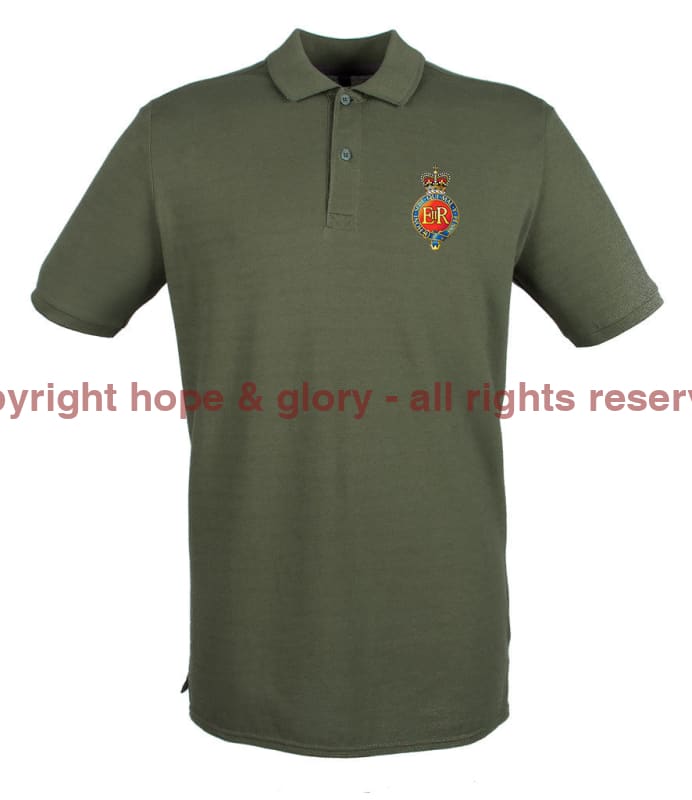 The Household Cavalry Embroidered Pique Polo Shirt - Precision Military Emblems