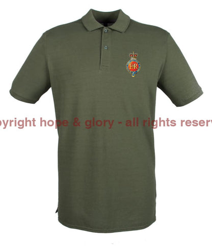 The Household Cavalry Embroidered Pique Polo Shirt - Precision Military Emblems