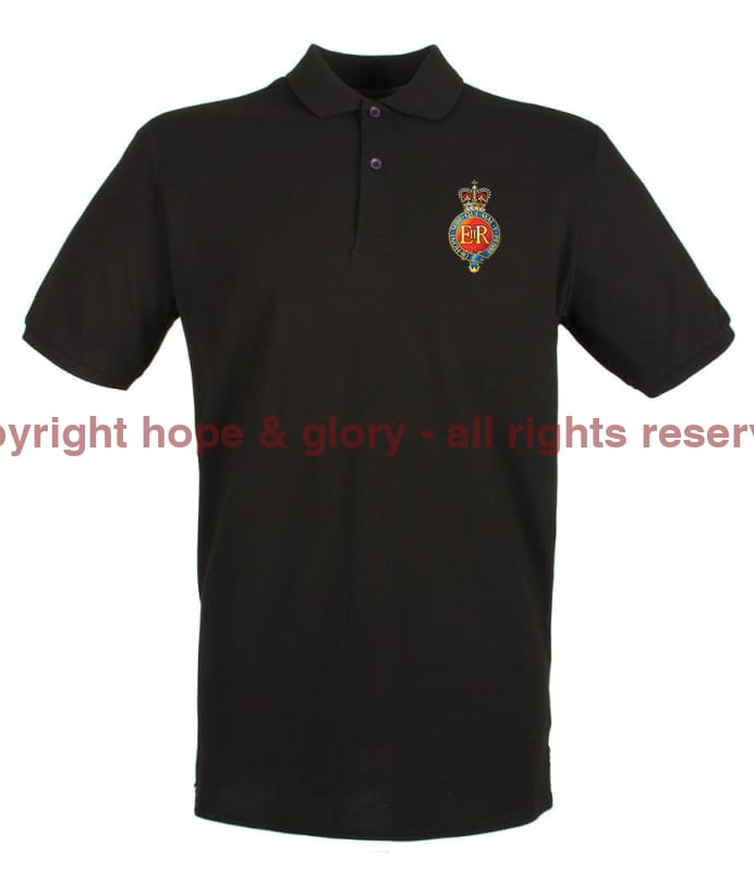 The Household Cavalry Embroidered Pique Polo Shirt - Precision Military Emblems