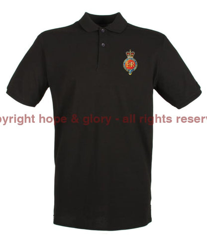 The Household Cavalry Embroidered Pique Polo Shirt - Precision Military Emblems