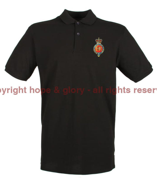 The Household Cavalry Embroidered Pique Polo Shirt - Precision Military Emblems