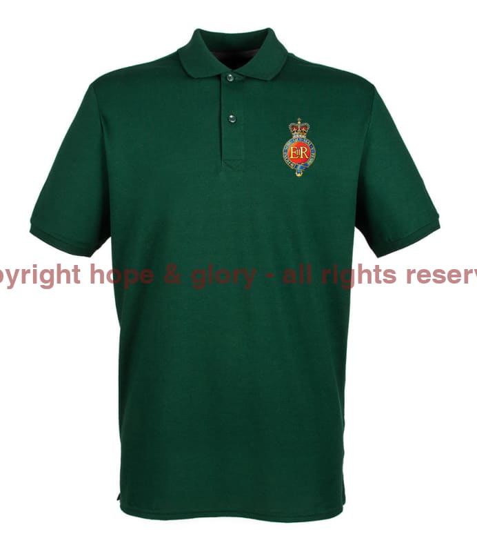 The Household Cavalry Embroidered Pique Polo Shirt - Precision Military Emblems
