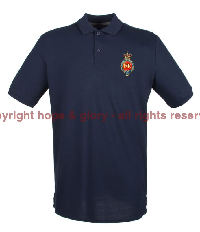 The Household Cavalry Embroidered Pique Polo Shirt - Precision Military Emblems